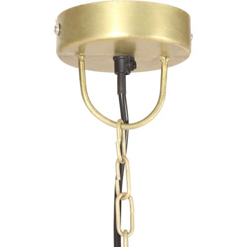 Industrijska viseća svjetiljka 25 W mjedena okrugla 41 cm E27 slika 6