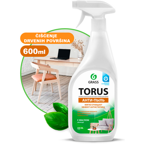 Grass TORUS (PRSKALICA) - Sredstvo za čišćenje drvenih površina - 600ml slika 1