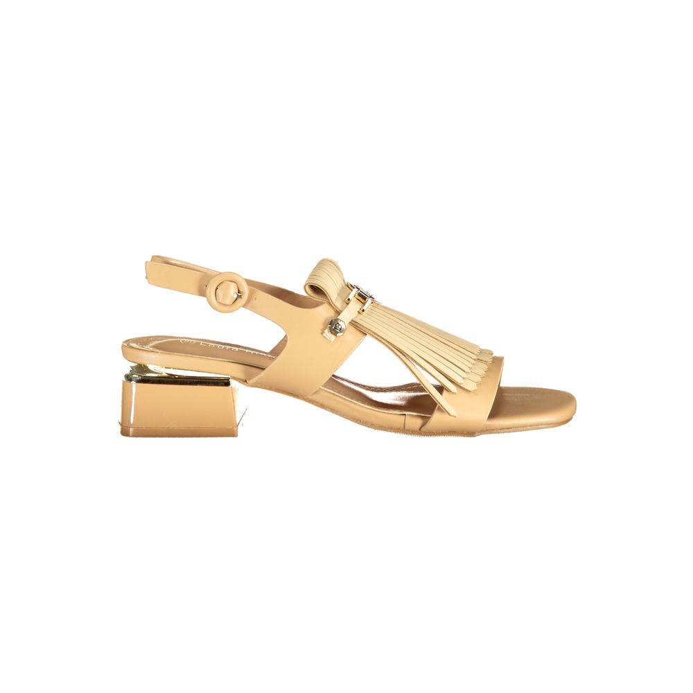 LAURA BIAGIOTTI WOMEN'S BEIGE SANDALS slika 1