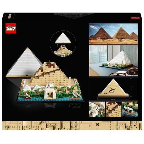 Playset Lego 21058 Architecture The Great Pyramid of Giza 1476 Dijelovi slika 3