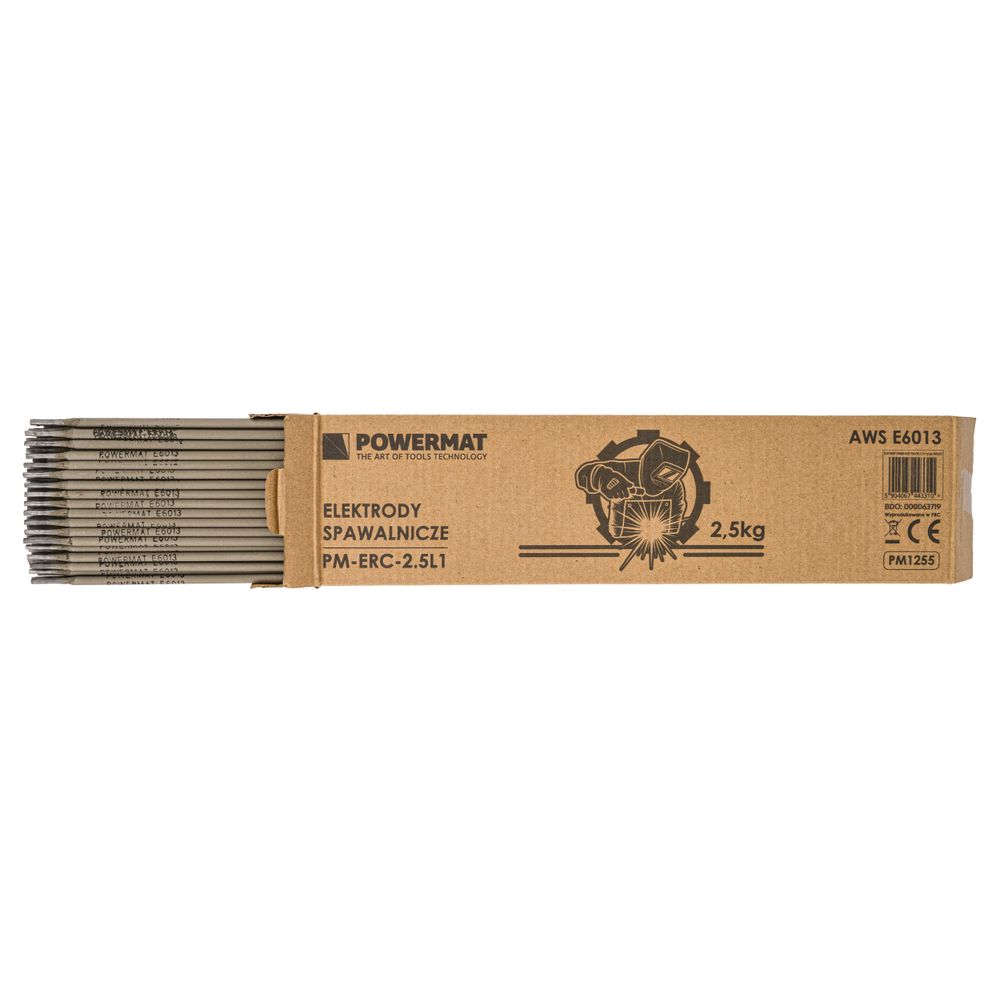 RUTILNE ELEKTRODE ZA ZAVARIVANJE 2,5 mm 2,5 KG MMA ELEKTRODA ZA ZAVARIVANJE PM1255 slika 6