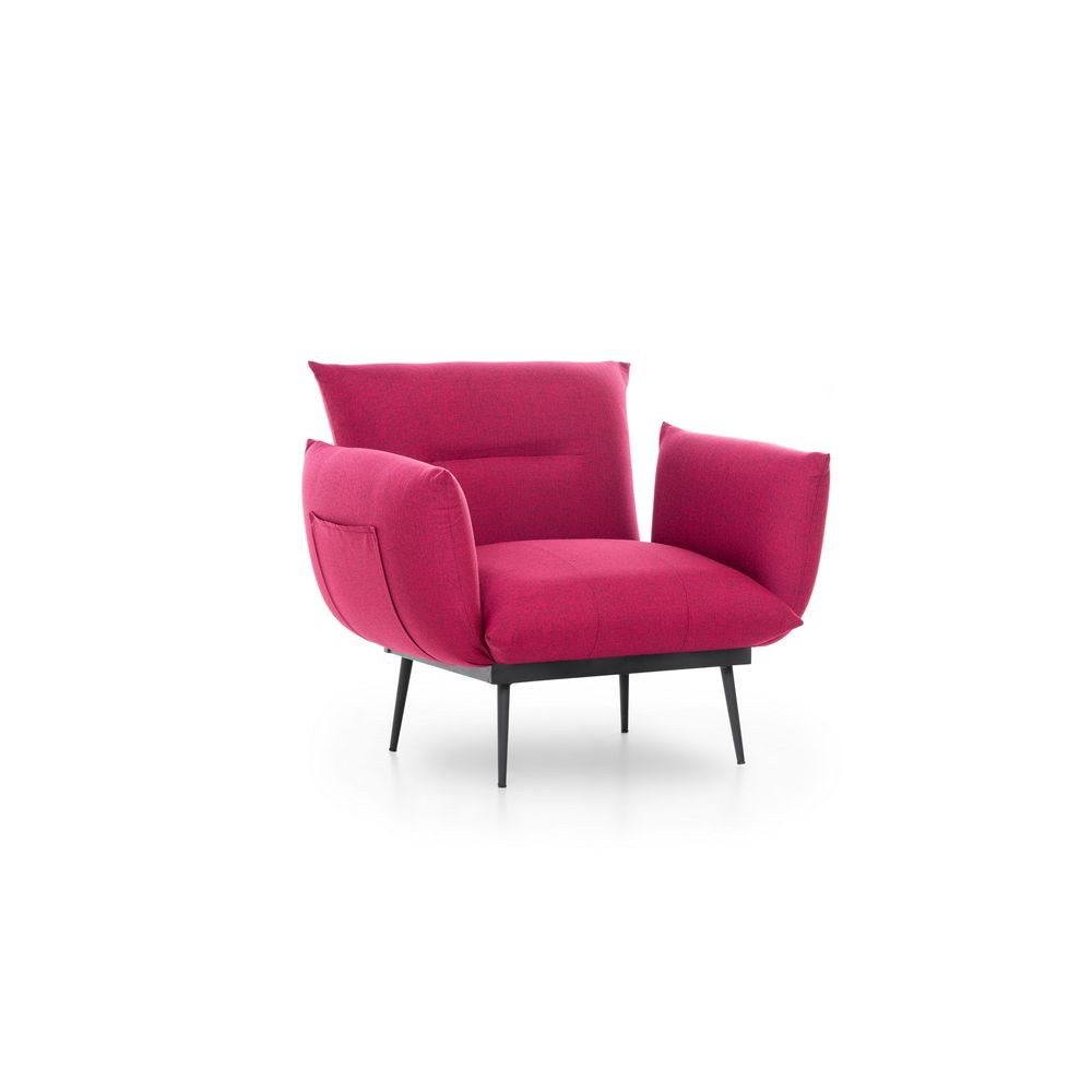 Fotelja Jax Solo - Tamnocrvena GR105 Wing Chair slika 4