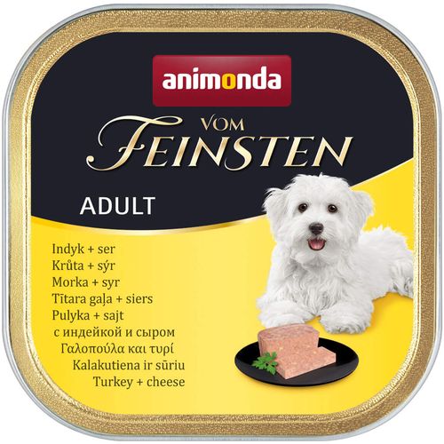 animonda Vom Fenisten Dog Adult Light, ćuretina i sir, mokra hrana za pse 150g slika 1