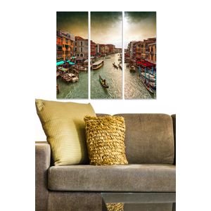 Dekorativna Slika od MDF-a u Više Boja (Set od 3 Komada) - MDF104668634