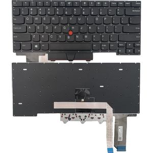 Tastatura za Laptop Lenovo Thinkpad E14 R14 Gen 2/3/4 mali enter pozdaisnko osvetljenje