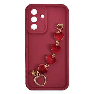 MM TPU SAM GALAXY A56 SILICONE CANDY WRIST STRAP R Heart