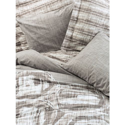 L'essential Maison Root - Mink Mink Beli Ranforce Set Pokrivača za Bračni Krevet slika 2