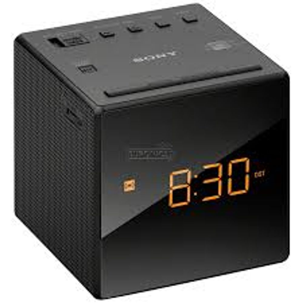 Sony radio alarm ICFC1 crni slika 1