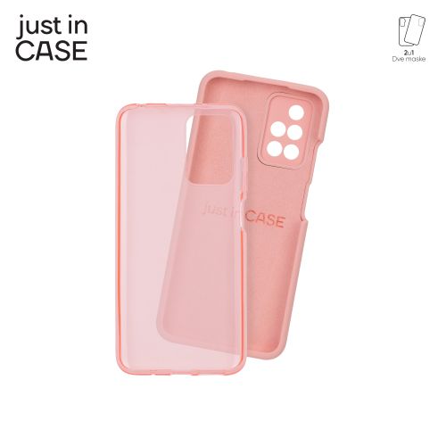 2u1 Extra case MIX paket PINK za Redmi10/Redmi Note 11 slika 1