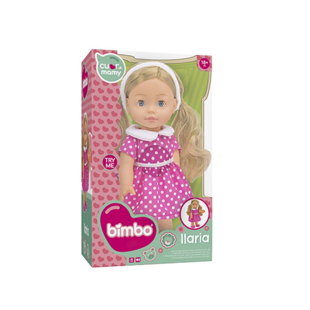 GLOBO Bimbo Lutka koja hoda Ilaria 33cm slika 4