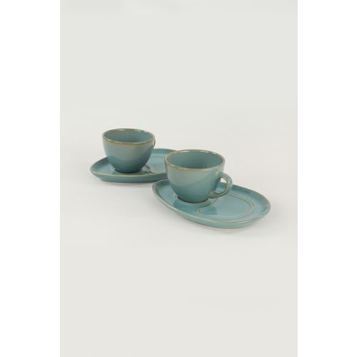 Hermia Concept Set šalica za kavu (4 komada), Ocean Drip Coffee Presentation Set 4 Pieces for 2 People slika 2