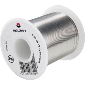 TOOLCRAFT lemna žica, bezolovna svitak Sn99,3Cu0,7 ROL1 100 g 0.5 mm