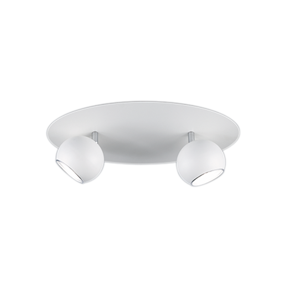 Trio Lighting stropna svjetiljka DAKOTA 2 – bijelo-mat, 2× G9, 230 V slika 1