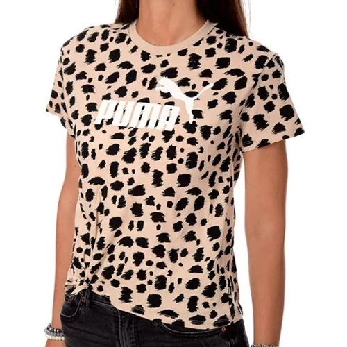 Puma Majica Animal Aop Knotted Tee G Za Djevojčice slika 4