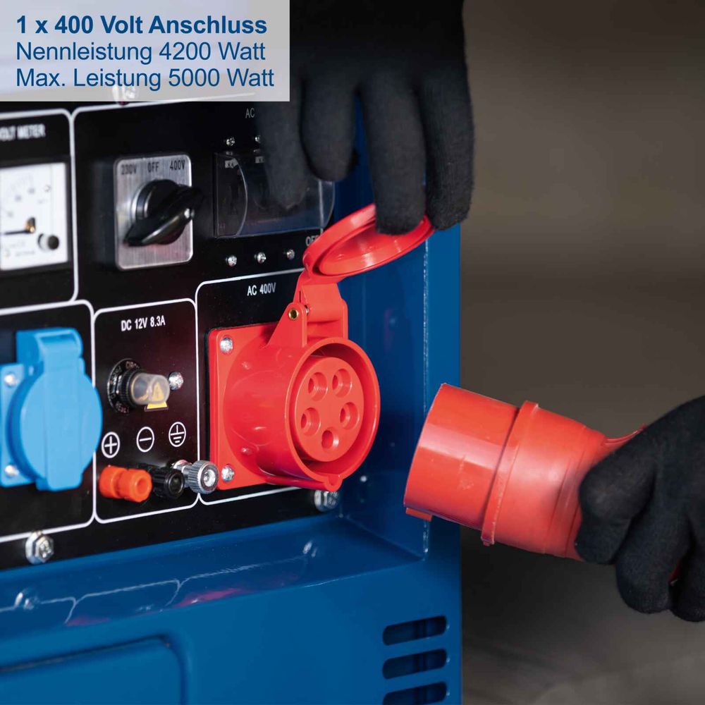 Scheppach agregat dizel 5kW SG5200D  slika 4