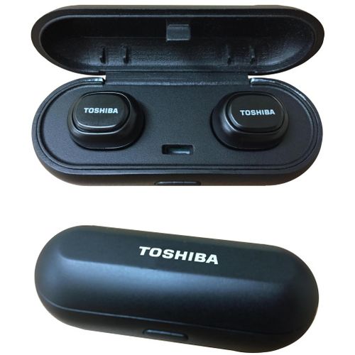 TOSHIBA slušalice Earbuds, BT, vodootporne, HandsF, zlatno/roze RZE-BT800E slika 2