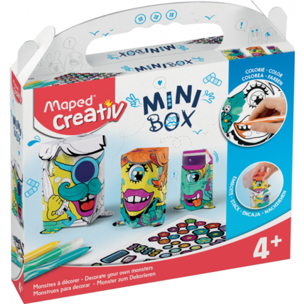 Maped creativ Mini box - Napravite svoje cudovište MA slika 1