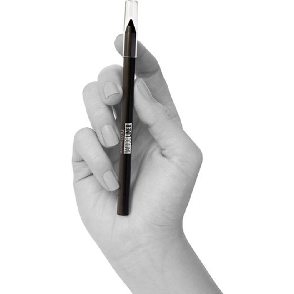 Maybelline New York Tattoo Liner Gel u olovci 900 Deep Onyx slika 3