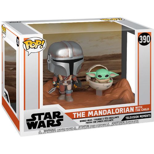 POP figure Star Wars Mandalorian - Mandalorian and Child slika 2