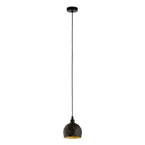 Eglo Roccaforte Visilica - E14, Promjer 170 mm, Crna/Zlatna