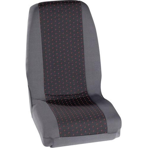 Petex 30070012 Profi 1 navlaka za sjedalo 4-dijelni poliester crvena, antracitna boja vozačevo sjedalo, sjedalo suvozača slika 1