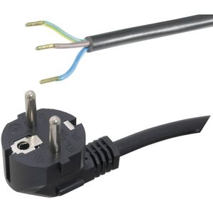 HAWA 1008222 struja priključni kabel  crna 1.50 m