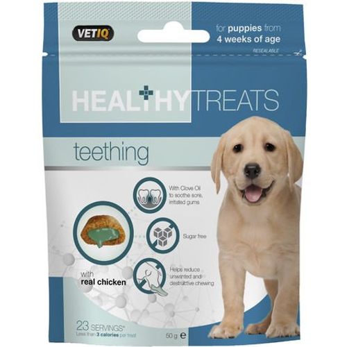 Mark+Chappell Healthy Treats Teething za štence 50 g slika 1