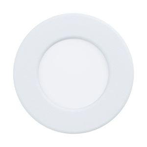 Eglo Fueva 5 ugradbena led, 2,7w, 360lm, prom 86, ip44, bijela/čelik/plastika 
