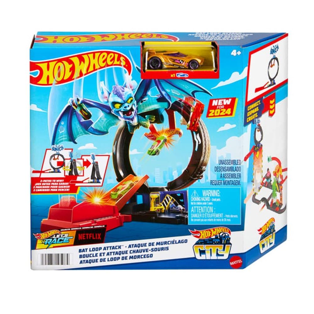 Hot Wheels City Attack Set za igru sa autićem, Sorto slika 16