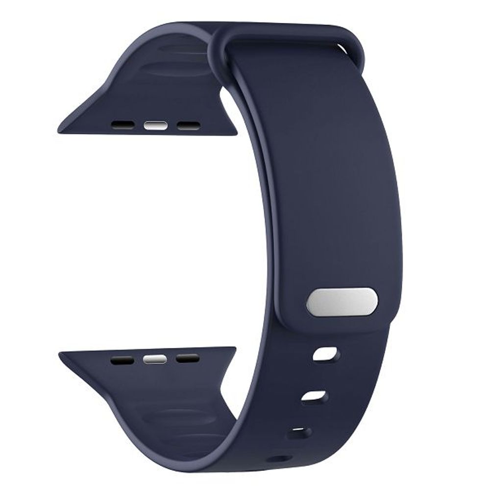 MAXMOBILE REMEN ZA PAMETNI SAT-Apple,DS-04-YA,42/44/45/49mm, #1 midnighblue slika 1
