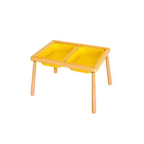 Woody Fashion Dječji stol Table - Yellow slika 1