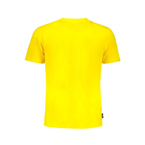 GIAN MARCO VENTURI YELLOW MEN'S SHORT SLEEVED T-SHIRT slika 2