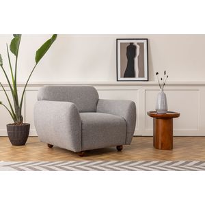 Eddy - Svijetlosivi Wing Chair