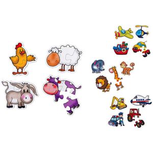 GLOBO Baby puzzle 4u1 Sorto