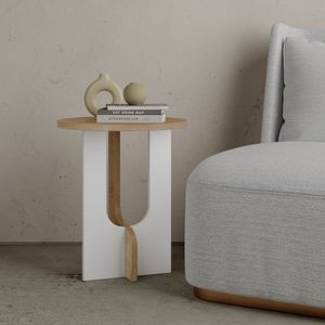 Hanah Home Luna - Oak, White White
Oak Side Table