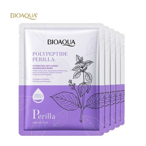 Bioaqua Polipeptid Perilla maska za lice 25g 5kom slika 1