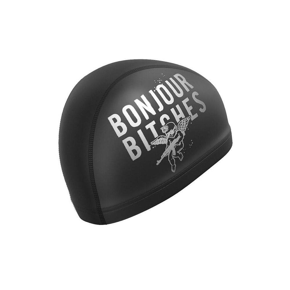 Mad Wave Kapa za plivanje PUT Coated BONJOUR, Crna slika 3