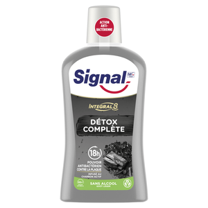 Signal vodica za ispiranje usta Detox Complete Charcoal 500 ml