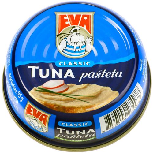 Eva tuna pašteta classic, lim. 95 g  slika 1