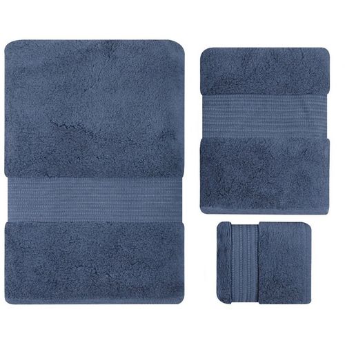 Chicago Set - Blue Blue Towel Set (3 Pieces) slika 3