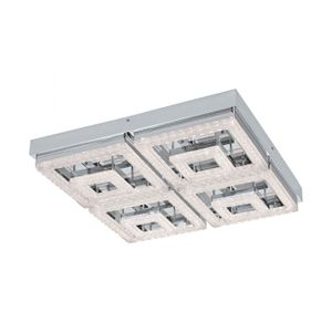 Eglo Fradelo zidna/plafonjera/1, led, 48w, hrom/kristal 