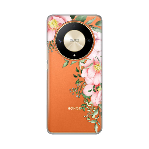 Torbica Silikonska Print Skin za Honor Magic 6 Lite Gentle Rose Pattern slika 1