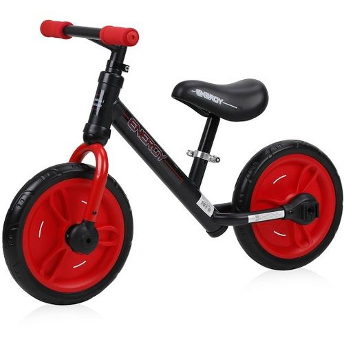 Lorelli Bicikl bez Pedala Energy 2u1- BLACK&RED slika 2