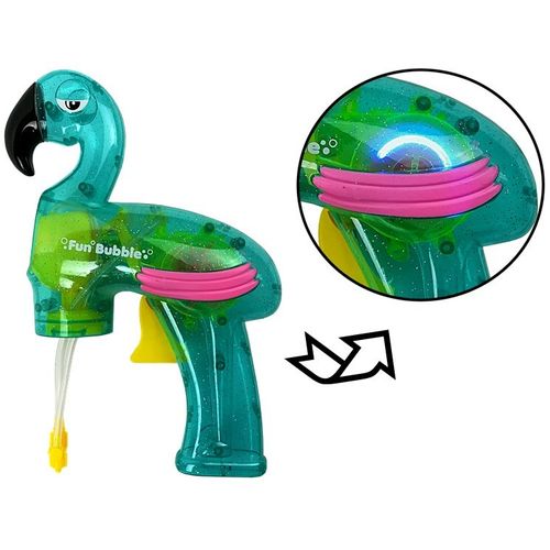 Pištolj za mjehuriće od sapunice - Flamingo - Plavi slika 3