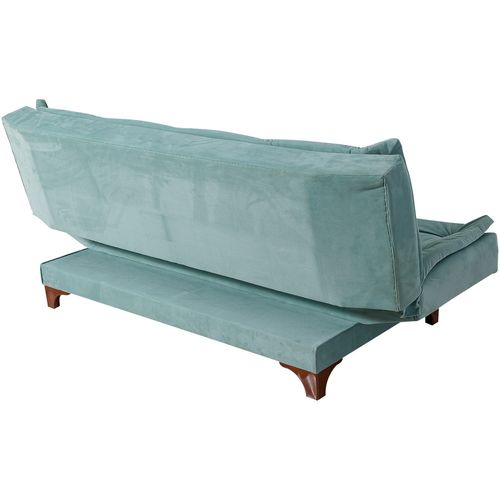 Kelebek-TKM03 0400 Pistachio Green Sofa-Bed Set slika 8