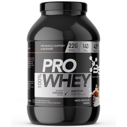 Basic Supplements Pro Whey /4300g slika 7