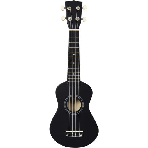 Set dječjeg ukulelea Soprano s torbom crni 21 " slika 23