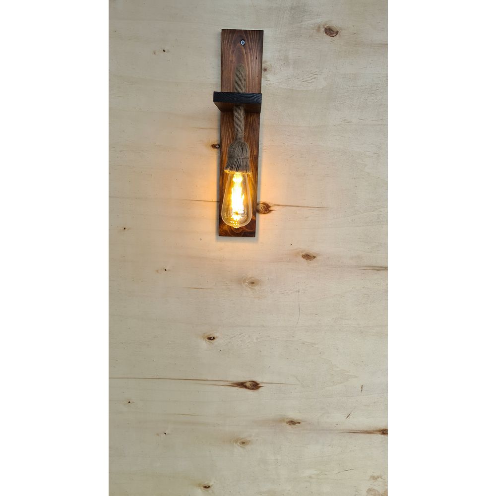 Zidna Lampa od Oraha 'Ahşap Aplik 23' slika 2
