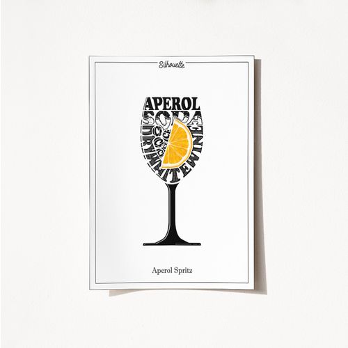 Wallity Poster A4, Aperol Spritz - 2052 slika 1