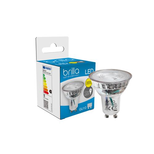 BRILLA LED ŽARULJA STAKLENA GU10 4.5W 3000K slika 1